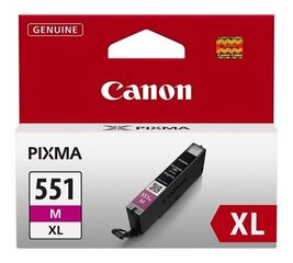 Оригинальные чернила Canon CLI-551XL Magenta 11ml цена и информация | Картриджи для струйных принтеров | kaup24.ee