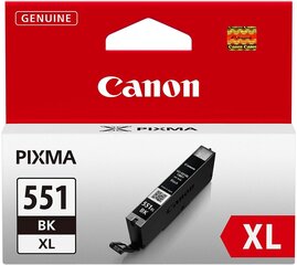 Оригинальные чернила Canon CLI-551XL Black 11ml цена и информация | Картриджи для струйных принтеров | kaup24.ee