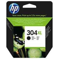 Оригинальные чернила HP 304XL (N9K08AE) Black 300 lk (5.5ml) цена и информация | Картриджи для струйных принтеров | kaup24.ee