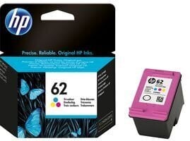 Оригинальные чернила HP 62 (C2P06AE) color (4,5 ml) цена и информация | Картриджи для струйных принтеров | kaup24.ee
