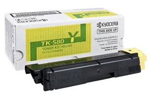 Tooner Kyocera TK-580 Yellow 2800 lk цена и информация | Картриджи и тонеры | kaup24.ee