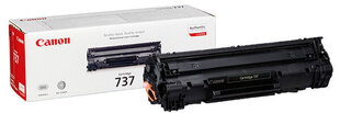 Originaal tooner Canon CRG-737 / 737 Black 2400 lk hind ja info | Laserprinteri toonerid | kaup24.ee