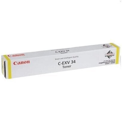 Originaal tooner Canon C-EXV34 / EXV 34 (3785B002AA) Yellow 19.000 lk цена и информация | Laserprinteri toonerid | kaup24.ee