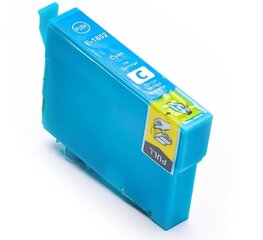 Аналоговые чернила Epson 18 / T1802 Cyan 180 lk (3.3ml) цена и информация | Картриджи для струйных принтеров | kaup24.ee