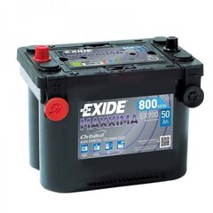 Аккумулятор Exide 50 Ач 800 A EN цена и информация | Батареи | kaup24.ee