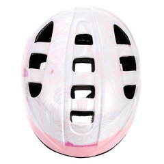 Детский шлем Meteor MA-2 Princess, белый/розовый цена и информация | Шлемы | kaup24.ee