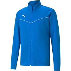 Poiste dressipluus Puma teamRise Training Poly Jacket M 657392 02, sinine hind ja info | Meeste spordiriided | kaup24.ee