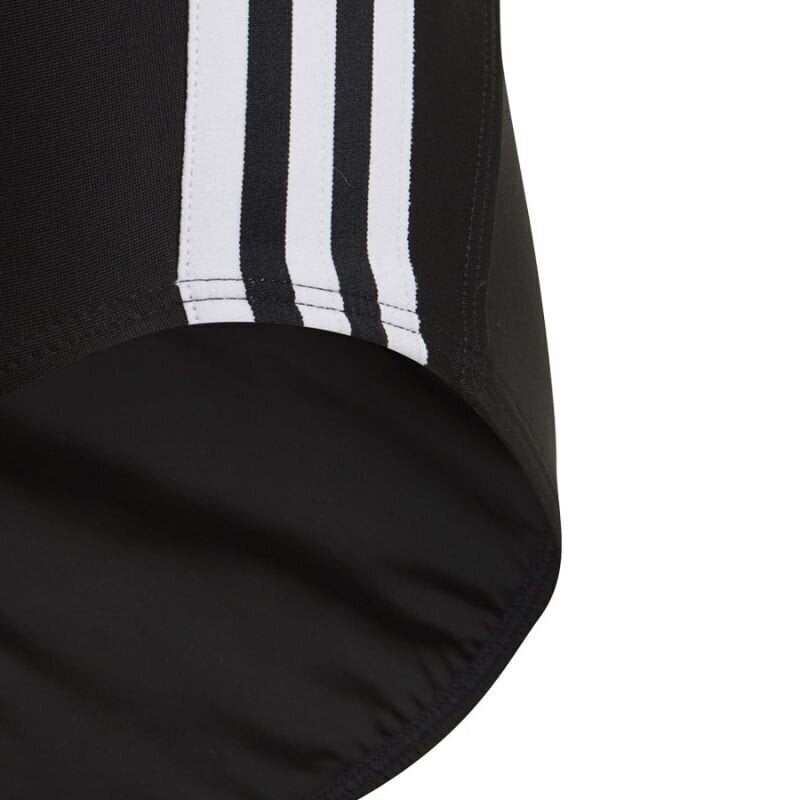 Tüdrukute ujumistrikoo Adidas Fit Suit 3S Y Jr DQ3319, must hind ja info | Tüdrukute trikood | kaup24.ee