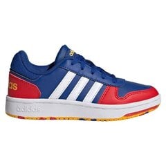 Laste spordijalatsid Adidas Hoops 2.0 Jr FY7016, sinine hind ja info | Laste spordijalatsid | kaup24.ee