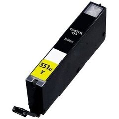 Аналоговые чернила Canon CLI-551XL Yellow 300 lk цена и информация | Картриджи для струйных принтеров | kaup24.ee
