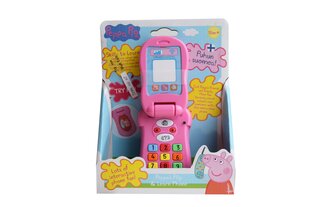 Heliefektidega mängutelefon Põrsas Peppa (Peppa Pig) hind ja info | Imikute mänguasjad | kaup24.ee