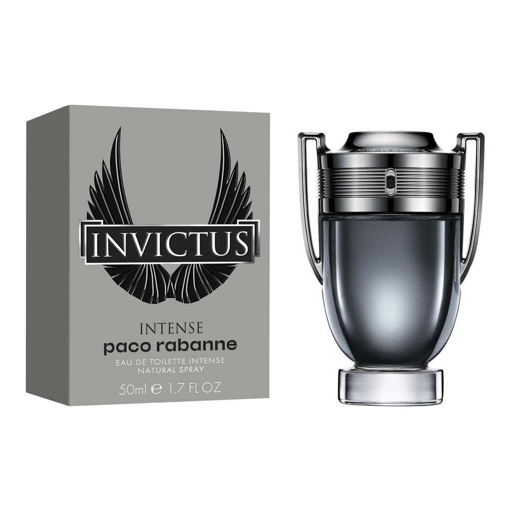 Meeste parfüüm Invictus Intense Paco Rabanne EDT: Maht - 50 ml hind ja info | Meeste parfüümid | kaup24.ee