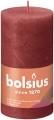 Ароматическая свеча Bolsius Rustic Shine Delicate Red цена и информация | Подсвечники, свечи | kaup24.ee