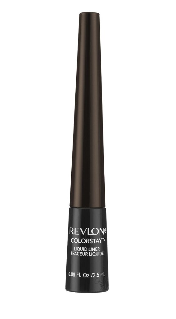 Revlon ColorStay Liquid Liner silmalainer 2.5 ml, Brown цена и информация | Ripsmetušid, lauvärvid, silmapliiatsid, seerumid | kaup24.ee