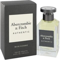 Туалетная вода для мужчины Abercrombie & Fitch Authentic EDT Man  100 мл цена и информация | Мужские духи | kaup24.ee