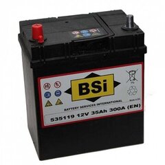 Аккумулятор BSI 35 Aч300 A EN цена и информация | Аккумуляторы | kaup24.ee