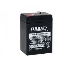 Аккумулятор Fulbat FP6-4.5 6V 4.5 Ач цена и информация | Аккумуляторы | kaup24.ee