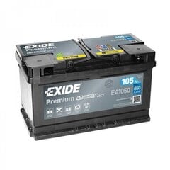 Aku Exide 105 Ah 850 A EN 12V цена и информация | Аккумуляторы | kaup24.ee