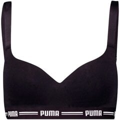 Naiste spordirinnahoidja Puma Padded Top 1P Hang Sports Bra W 907863 04, must hind ja info | Naiste spordiriided | kaup24.ee