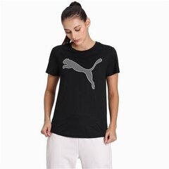 Naiste vabaaja T-särk Puma Evostripe Tee 58352901, must hind ja info | Naiste T-särgid, topid | kaup24.ee