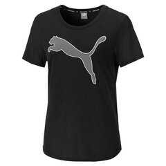 Naiste vabaaja T-särk Puma Evostripe Tee 58352901, must hind ja info | Naiste T-särgid, topid | kaup24.ee