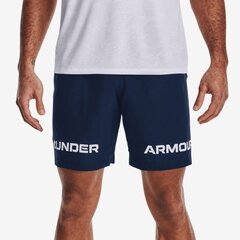 Шорты для мужчин Under Armor Woven Graphics WM Shorts M 1361433 408, синие цена и информация | Мужская спортивная одежда | kaup24.ee