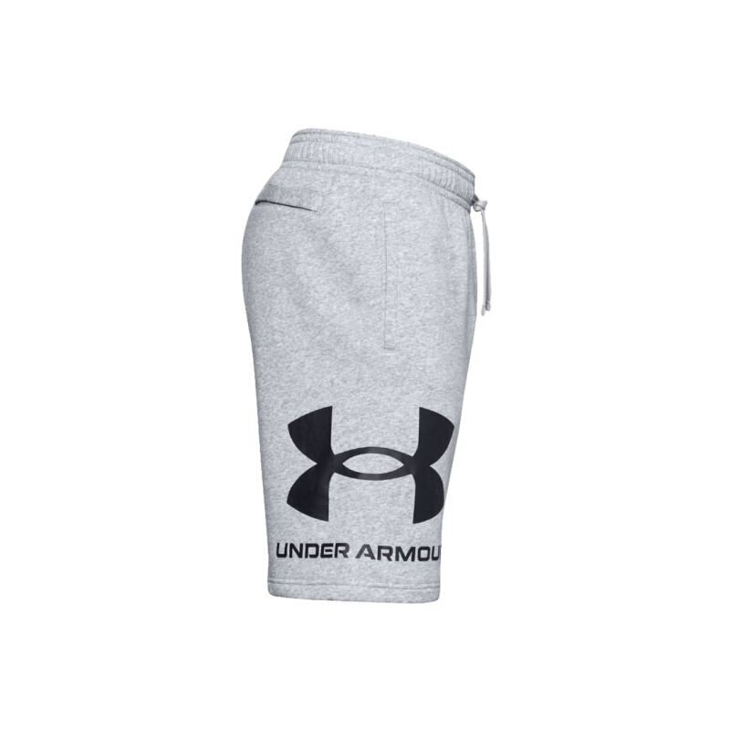 Meeste lühikesed püksid Under Armor Rival Fleece Big Logo Shorts M 1357118-011, hall hind ja info | Meeste spordiriided | kaup24.ee