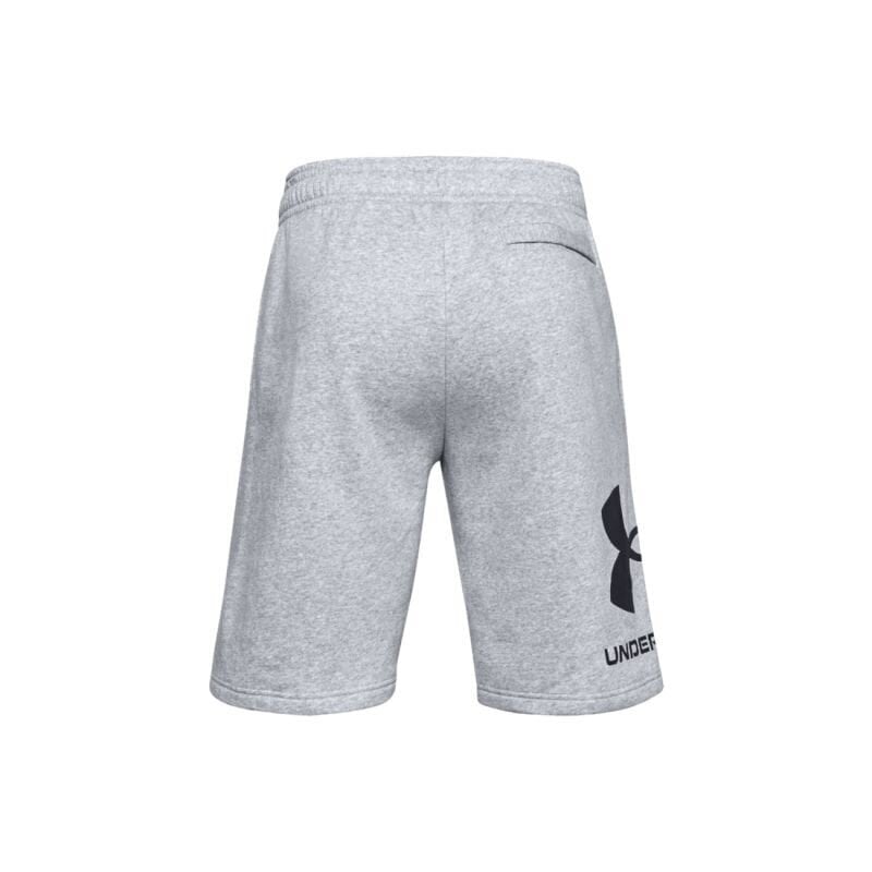 Meeste lühikesed püksid Under Armor Rival Fleece Big Logo Shorts M 1357118-011, hall hind ja info | Meeste spordiriided | kaup24.ee