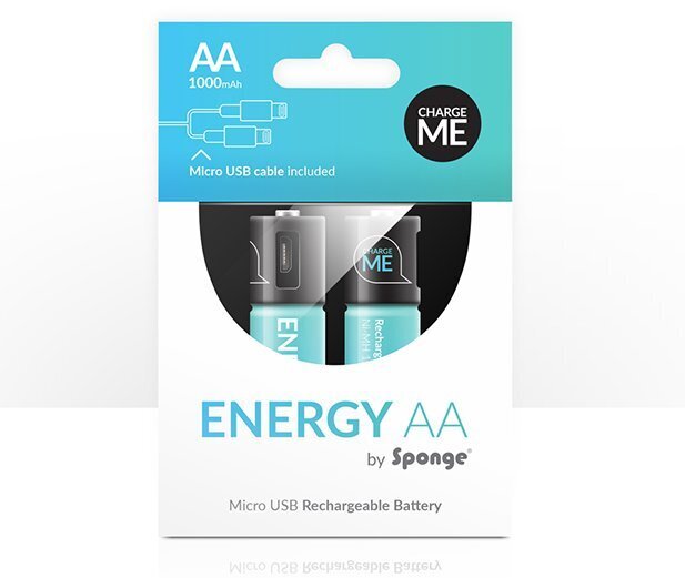 Patarei Sponge Energy AAA hind ja info | Patareid | kaup24.ee