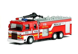 Пожарная машина с 2-мя лестницами 1:32 цена и информация | Развивающий мелкую моторику - кинетический песок KeyCraft NV215 (80 г) детям от 3+ лет, бежевый | kaup24.ee