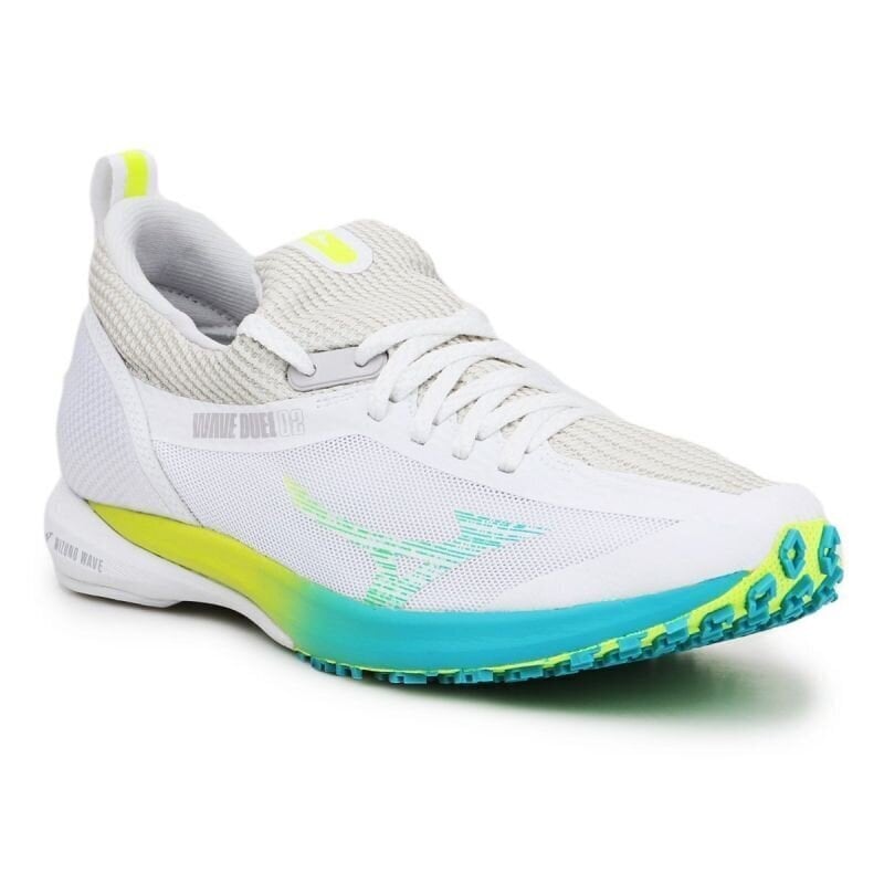 Naiste spordijalatsid Mizuno Wave Duel 2 W U1GE206042, valge hind ja info | Naiste spordi- ja vabaajajalatsid | kaup24.ee