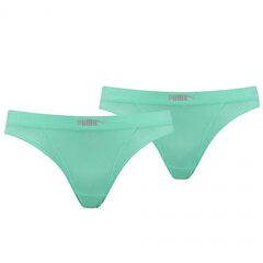 Naiste aluspüksid Puma Micro Mesh Bikini 2P W 907632 01, 2 tk цена и информация | Трусики | kaup24.ee