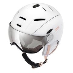 Suusakiiver Meteor Holo, valge цена и информация | Лыжные шлемы | kaup24.ee