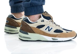 Meeste vabaajajalatsid New Balance 991 M991SBN, pruun hind ja info | Spordi- ja vabaajajalatsid meestele | kaup24.ee