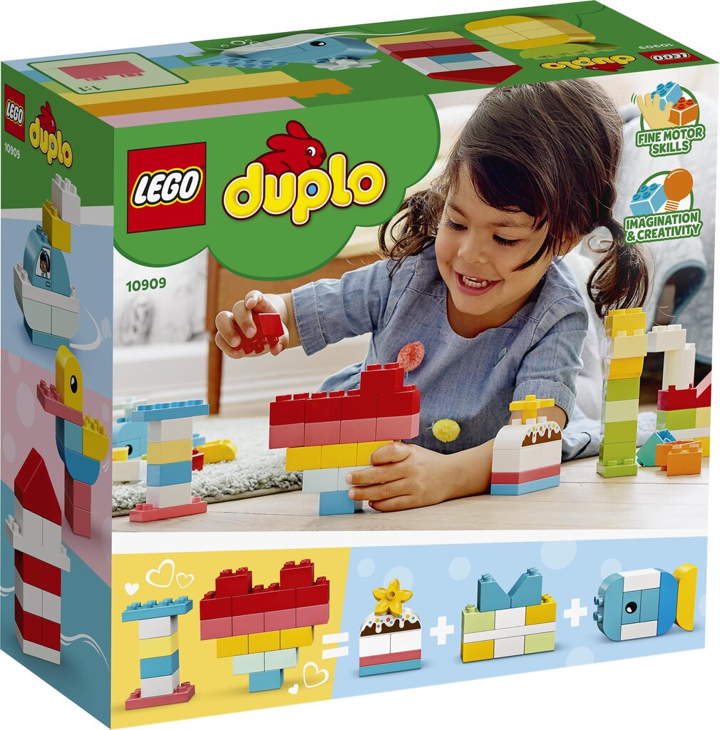 10909 LEGO® DUPLO Südamekujuline karp hind ja info | Klotsid ja konstruktorid | kaup24.ee