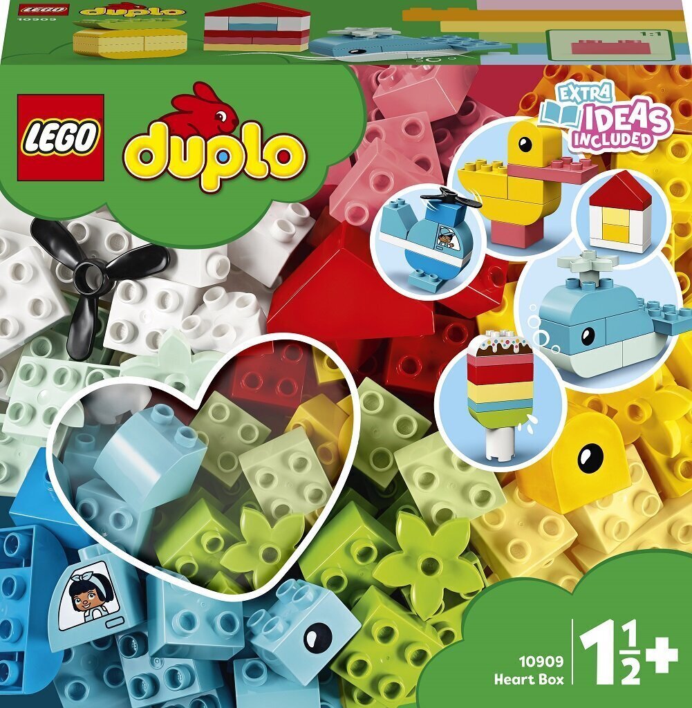10909 LEGO® DUPLO Südamekujuline karp hind ja info | Klotsid ja konstruktorid | kaup24.ee
