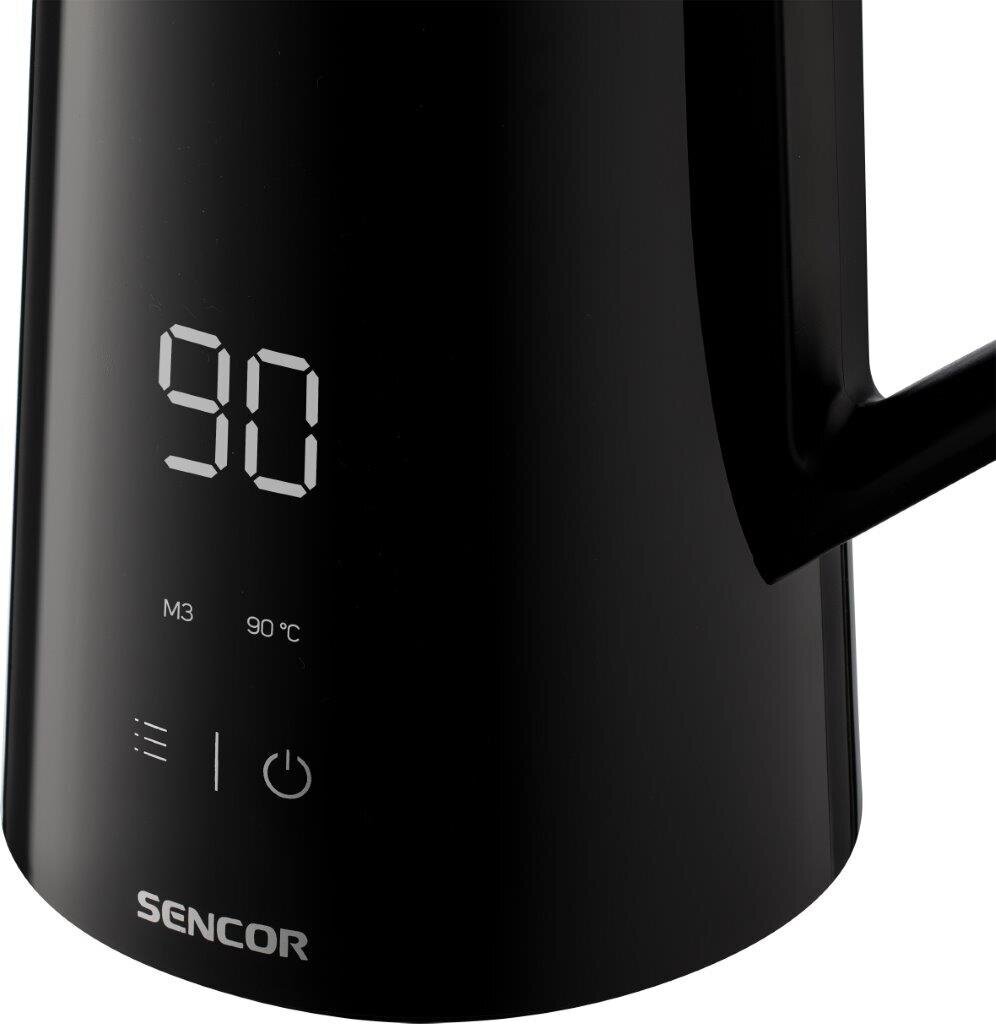 Sencor Cooltouch temperatuuriseadistusega SWK0590BK hind ja info | Veekeetjad | kaup24.ee