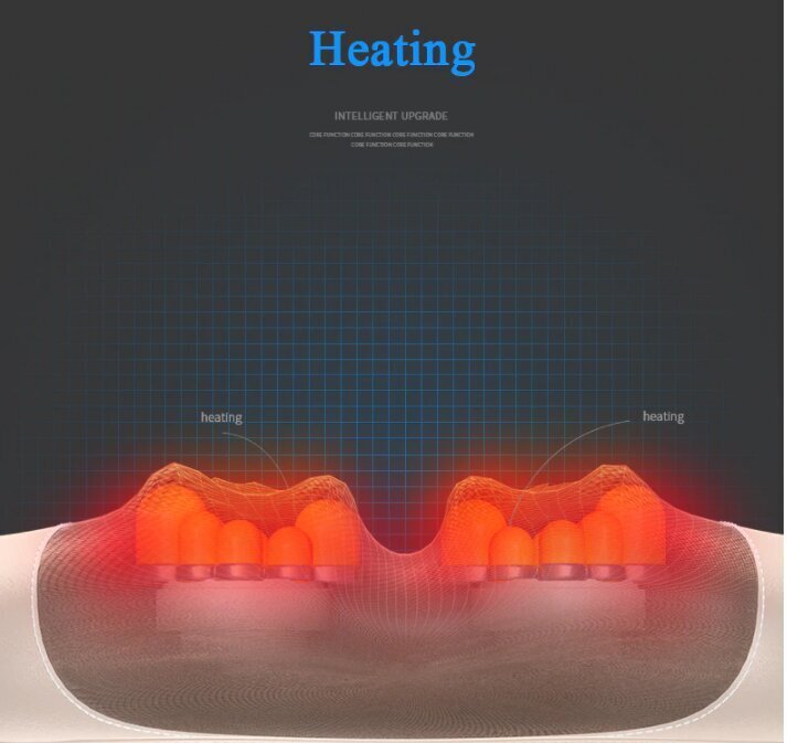 Elektriline Shiatsu massaažipadi infrapunaküttega Jinkairui jaoks hind ja info | Massaažiseadmed | kaup24.ee