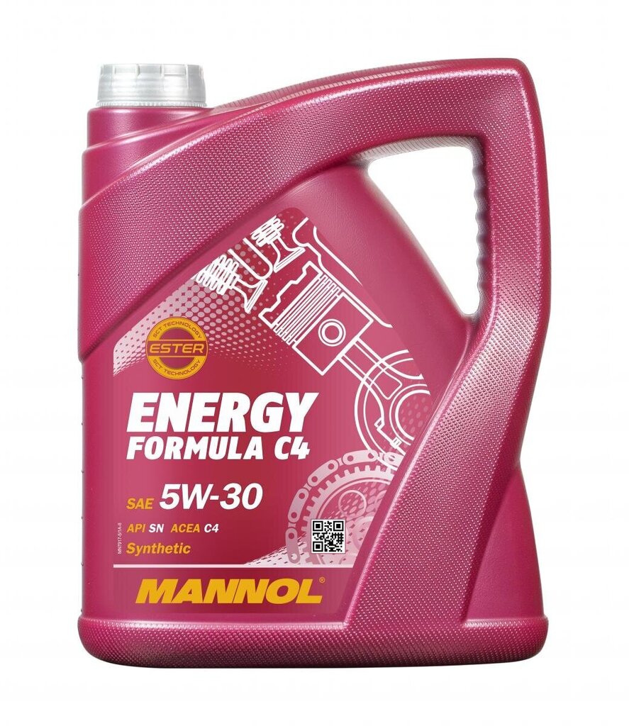 Mannol Energy Formula c4 5w-30 hind ja info | Mootoriõlid | kaup24.ee