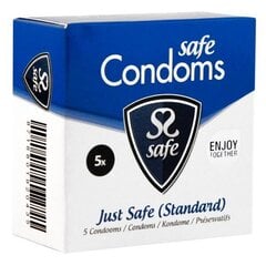 Kondoomid Just Safe Standard, 5 tk. hind ja info | Kondoomid | kaup24.ee