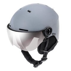 Лыжный шлем Meteor Falven, серый цена и информация | Лыжные шлемы | kaup24.ee