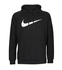 Nike джемпер для мужчин Dri-FIT Swoosh M CZ2425-010, черный цена и информация | Мужская спортивная одежда | kaup24.ee