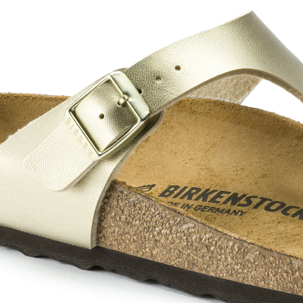 Naiste jalatsid Birkenstock Gizeh BF Gold, kuldsed hind ja info | Naiste plätud ja sussid | kaup24.ee