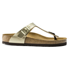 Naiste jalatsid Birkenstock Gizeh BF Gold, kuldsed цена и информация | Шлепанцы, тапочки для женщин | kaup24.ee