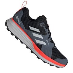 Мужские походные ботинки, Adidas Terrex Two GTX M EH1833 черные/серые цена и информация | Мужские ботинки | kaup24.ee