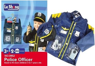 Politseiriietus + aksessuaarid hind ja info | Karnevali kostüümid | kaup24.ee