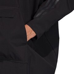 Куртка мужская Adidas DFB Poncho M FL7915, черная цена и информация | Мужские куртки | kaup24.ee