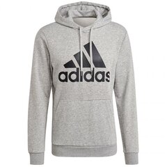 Meeste džemper Adidas Essentials Hoodie M GK9541, hall цена и информация | Мужские толстовки | kaup24.ee