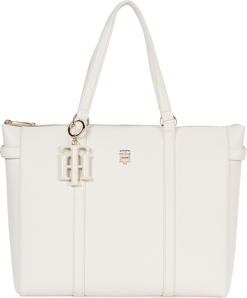 Kott Tommy Hilfiger TH Soft Tote, valge цена и информация | Naiste käekotid | kaup24.ee