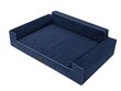 Hobbydog pesa Glamour New Navy Blue Fancy, L, 78x53 cm цена и информация | Pesad, kuudid | kaup24.ee